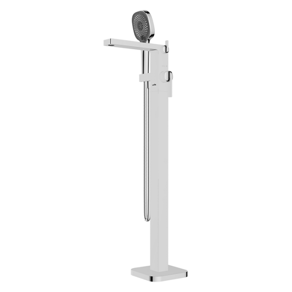 Floor Bath Mixer (without Box) Chrome
