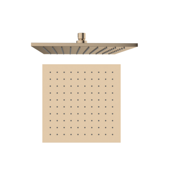 10" Overhead shower  Brushed gold (250*250mm)
