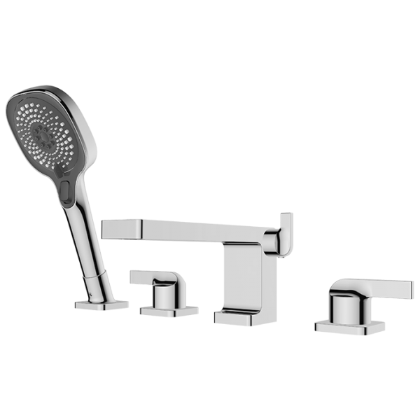 4-hole Bath / Shower Mixer Chrome