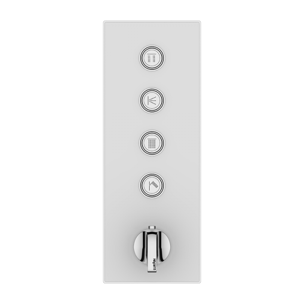 4-function Temperature Concealedcontrol Valve (without Box) Glass