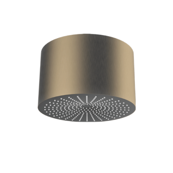 10“ One function shower  Brushed gold