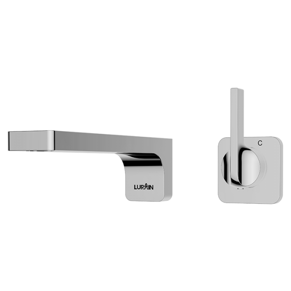Wall Mounted Basin Mixer (without Box) Chrome