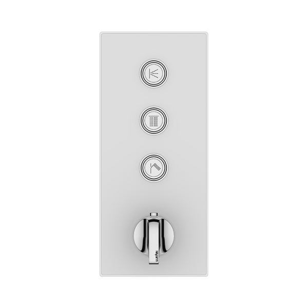 3-function Temperature Concealedcontrol Valve (without Box) Glass