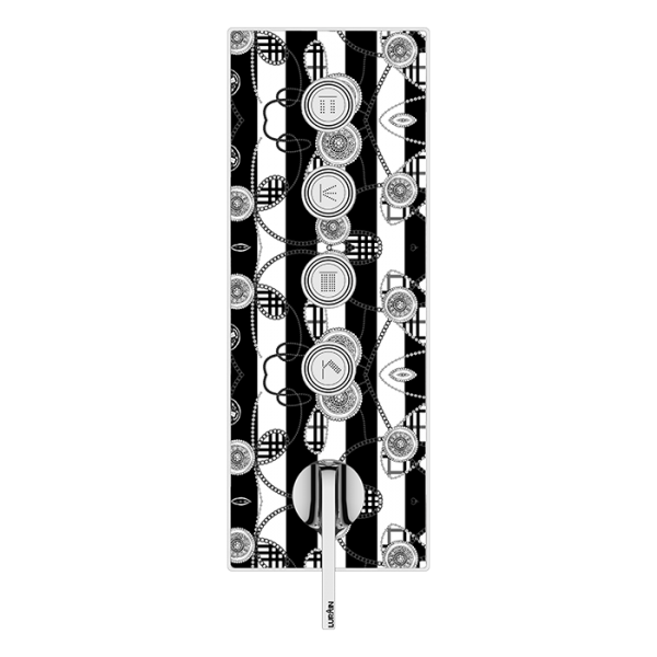 4-function Concealed Control Valve (without Box) Light Luxury