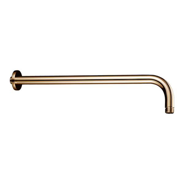 Shower Arm-Brushed Gold