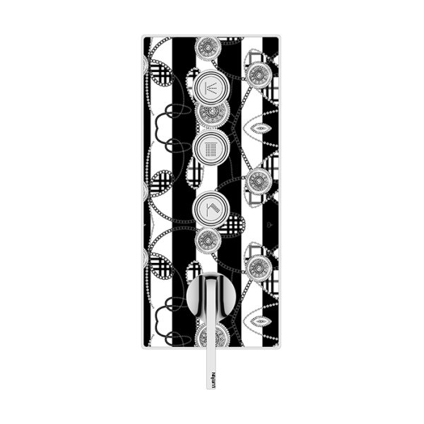 3-function Concealed Control Valve (without Box) Light Luxury