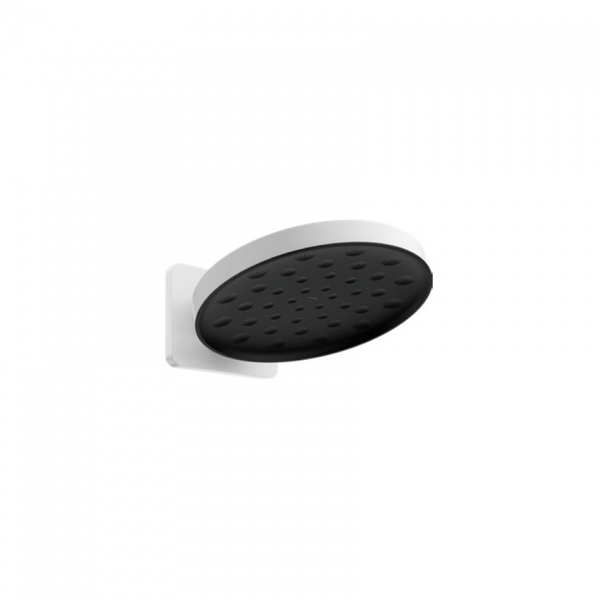 12“ One function shower  Matte white
