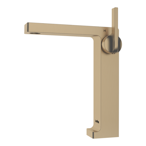 Basin Mixer-Brushed Gold