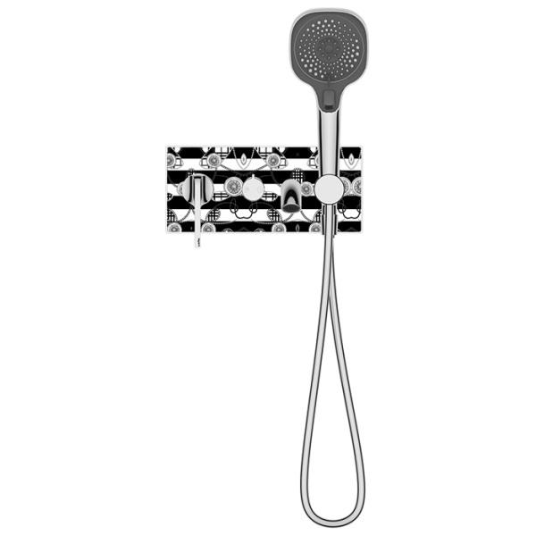 Wall Mounted Bath / Shower Mixer (without Box) Light Luxury