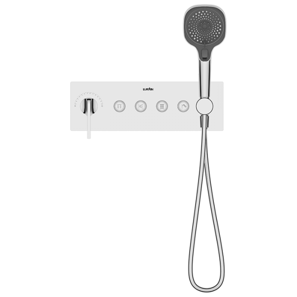 4-function Concealed Control Valve (without Box) Chrome