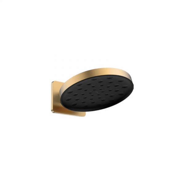 12“ One function shower  Brushed gold