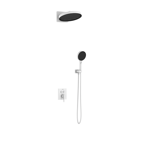2-function shower-12“ One function shower