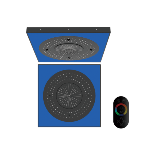24" Three function shower  Matte black