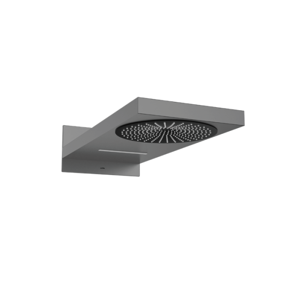 24" Two function shower  Gun grey