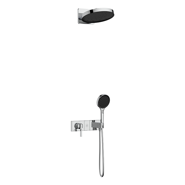 2-function shower-12“ One function shower