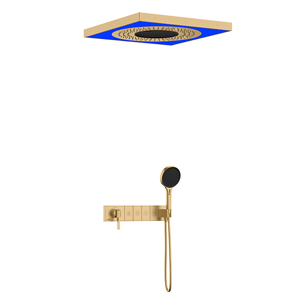 4-function concealed control valve-24" Three function shower